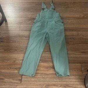 Chic Women's Sage Green Overalls